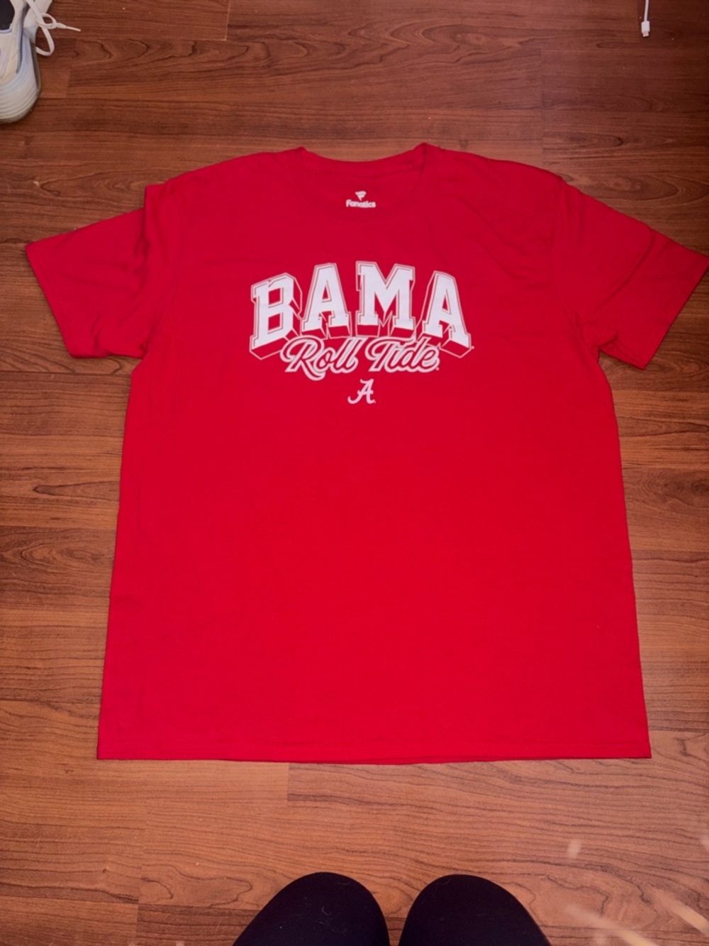 Fanatics Red 'BAMA Roll Tide' Collegiate Graphic Tee